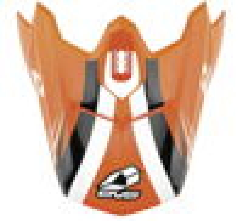 EVS — EVS T3 Works Visor - Orange/White/Black