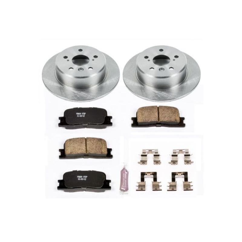 PowerStop — Power Stop 01-03 Toyota Highlander Rear Autospecialty Brake Kit