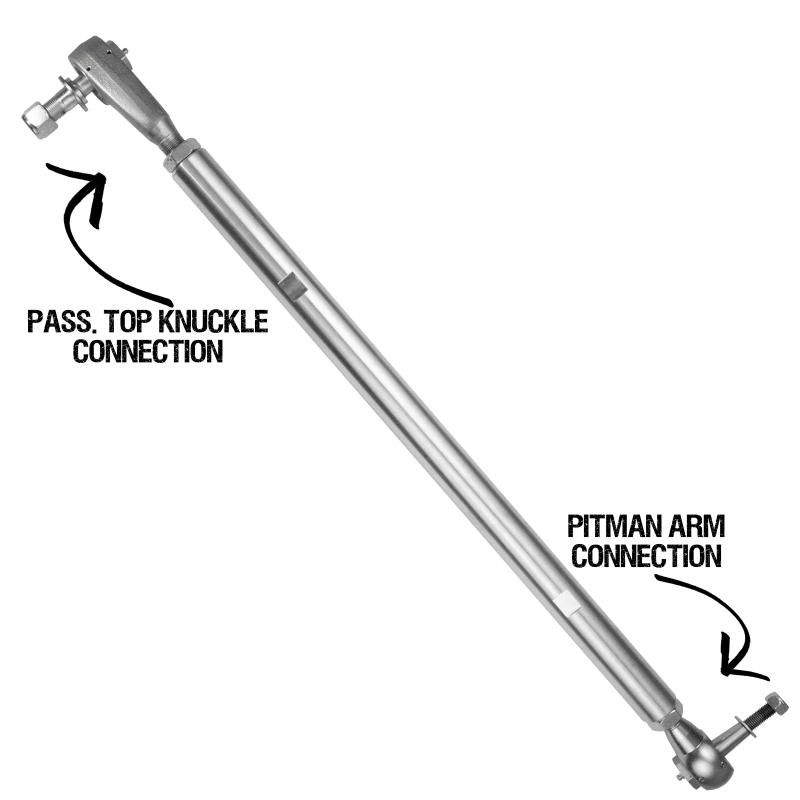 Rock Krawler — Rock Krawler 2018+ Jeep Wrangler (JL/JLU/JT Sport w/ Standard Axles) Pro-X Top Mount Drag Link