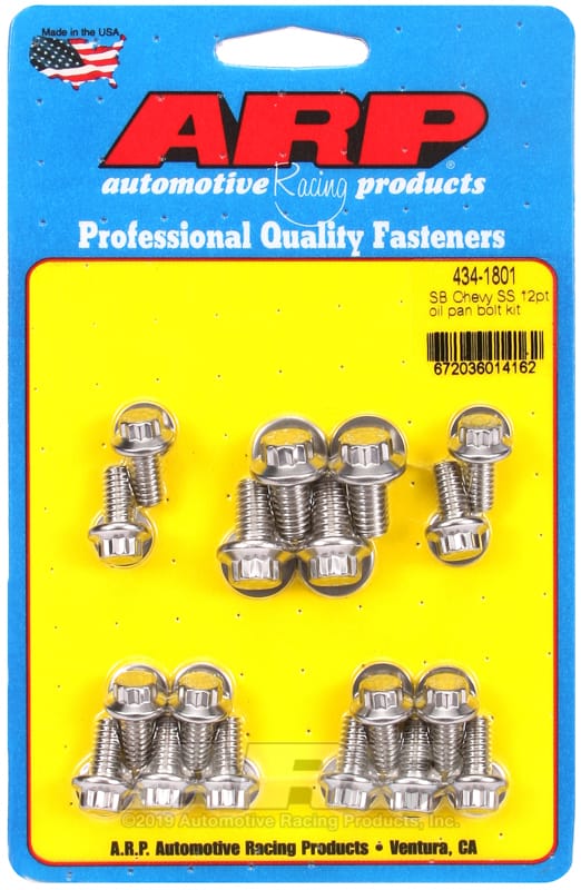 ARP — ARP SB Chevy SS 12pt Oil Pan Bolt Kit