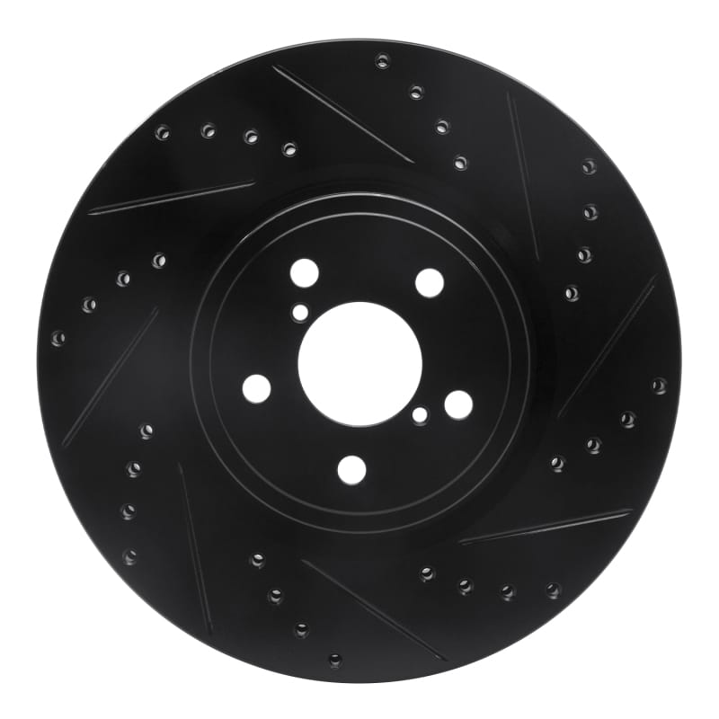 R1 Concepts — R1 05-18 Subaru Forester Front Right Drilled & Slotted Black Brake Rotor
R1 Brake Rotor Drill
