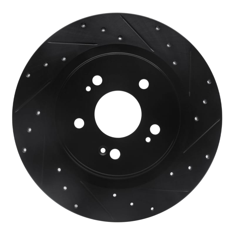 R1 Concepts — R1 18-25 Honda Odyssey Rear Right Drilled & Slotted Black Brake Rotor
R1 Brake Rotor Drill
