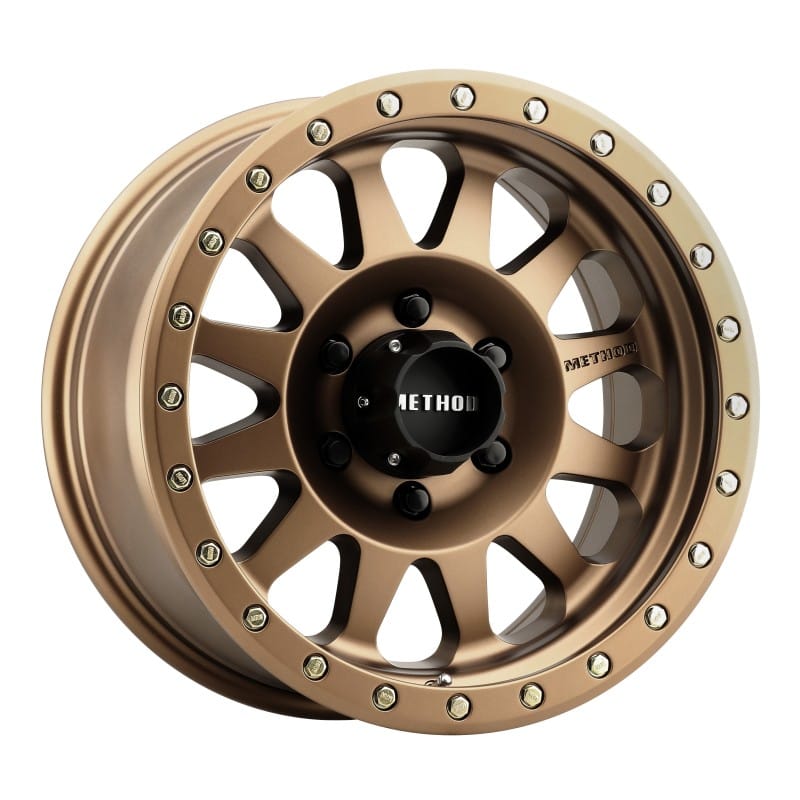 Method Wheels — Method MR304 Double Standard 17x8.5 0mm Offset 6x5.5 108mm CB Method Bronze Wheel