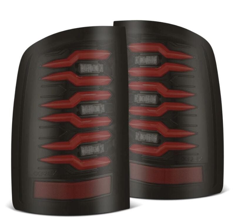 AlphaRex — AlphaRex 07-13 GMC Sierra 1500/07-14 2500/3500HD (No Clsc/Dually) Luxx-Series LED Tail Lghts Blk Red
Taillight Assembly