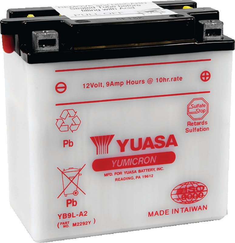 Yuasa Battery — YB9L-A2 Battery