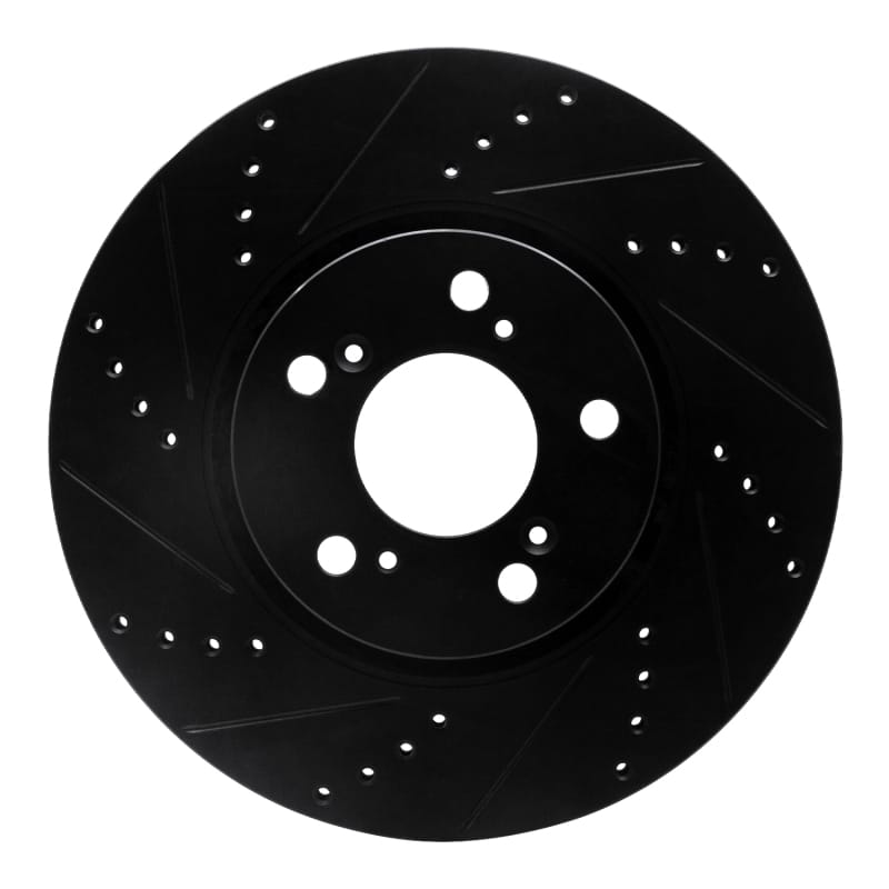 R1 Concepts — R1 14-20 Acura RLX Front Left Drilled & Slotted Black Brake Rotor
R1 Brake Rotor Drill