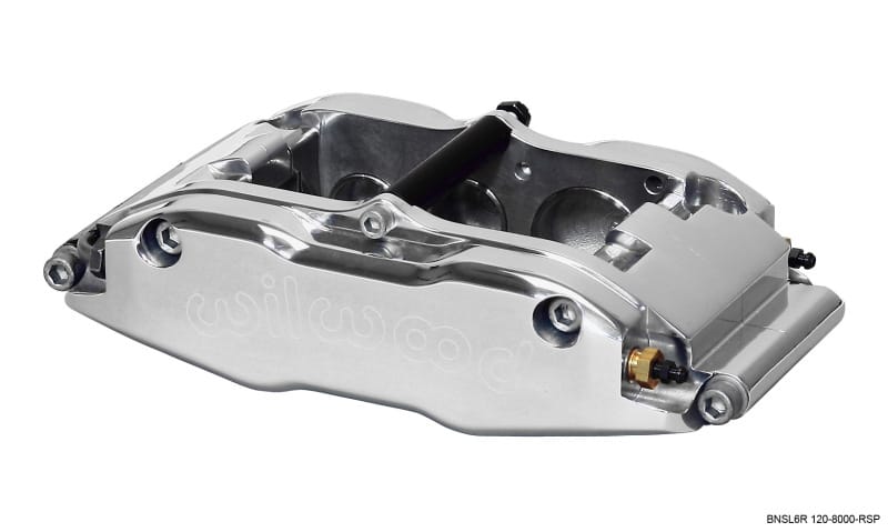 Wilwood — Wilwood Caliper-BNSL6R-RH-Polished 1.62/1.12/1.12in Pistons 1.25in Disc
BRAKE CALIPER