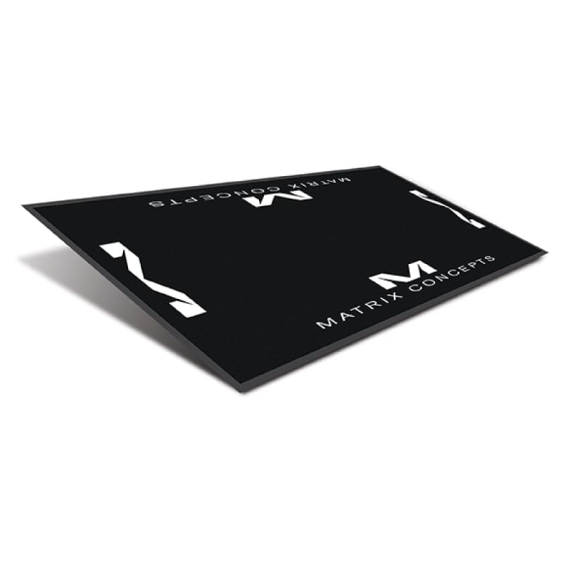 Matrix Concepts — Matrix Concepts M40 Carpeted 3.5 Foot X 7 Foot Mat - Black/White