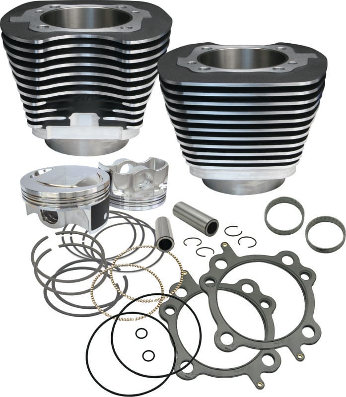 S&S Cycle — Black, Big Twin 97" Big Bore Kit