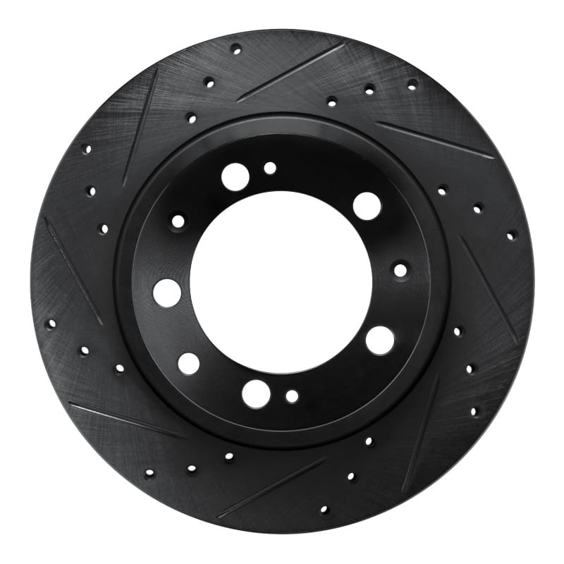 R1 Concepts — R1 86-95 Porsche 928 Rear Left Drilled & Slotted Black Brake Rotor
R1 Brake Rotor Drill