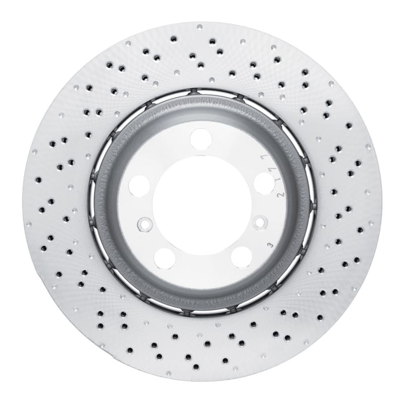 DFC — DFC 13-19 Porsche 911 Right Rear Drilled Hi-Carbon Alloy Geomet Coated Rotor
DFC Brake Rotor