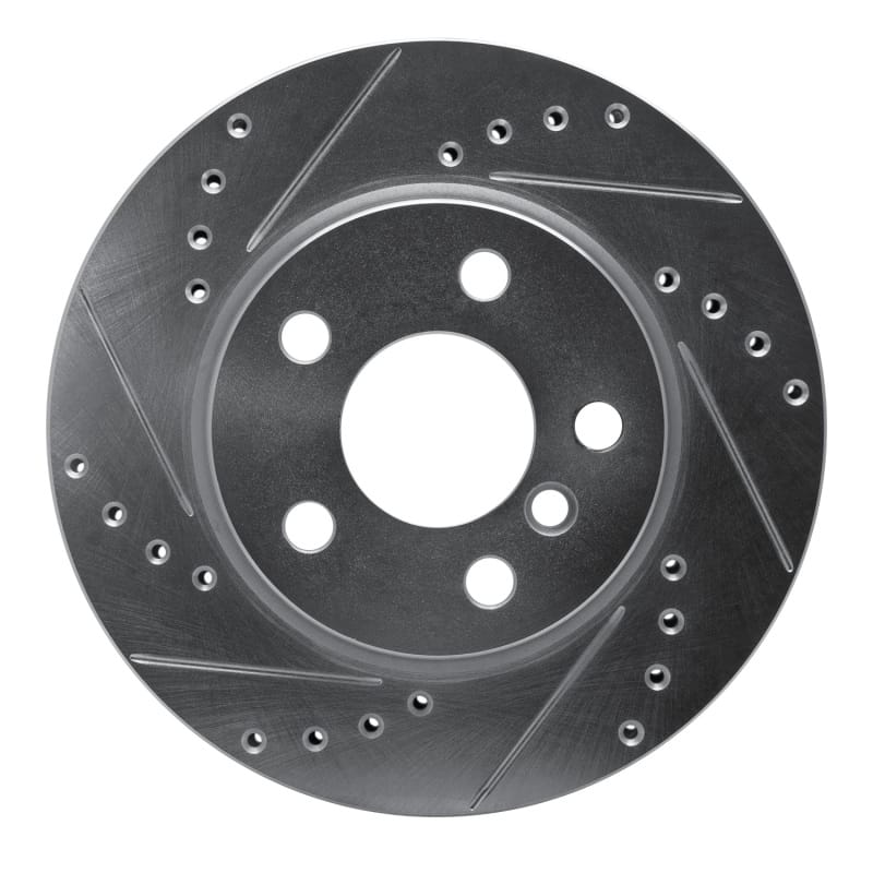R1 Concepts — R1 14-24 Mini Cooper (Excl Clubman) Front Left Drilled & Slotted Silver Brake Rotor
R1 Brake Rotor Drill