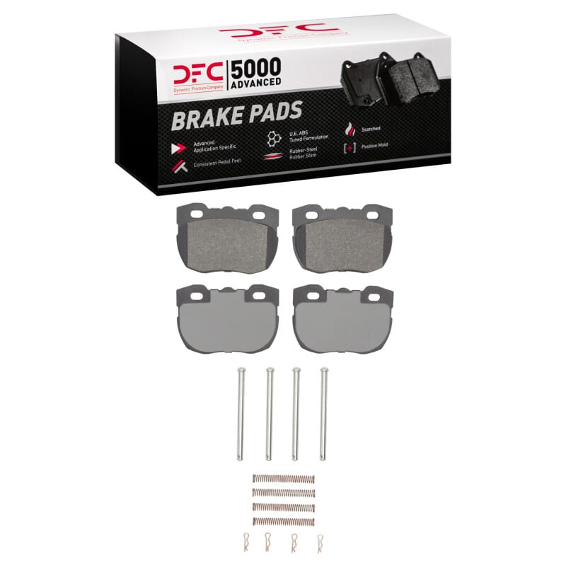 DFC — DFC 94-99 Land Rover Discovery Front 5000 Advanced Low Metallic Brake Pads and Hardware Kit
DFC Brake Pad Set
