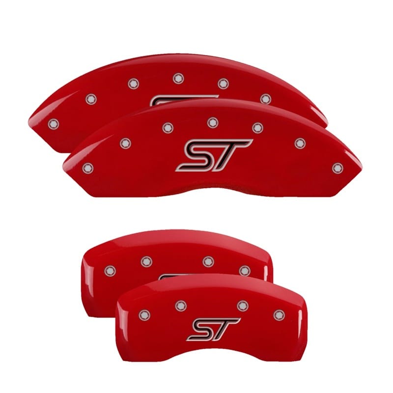 MGP — MGP 4 Caliper Covers Engraved Front & Rear ST Red finish silver ch
Caliper Covers