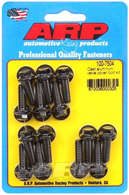 ARP — ARP Cast Aluminum Hex Valve Cover Bolt Kit