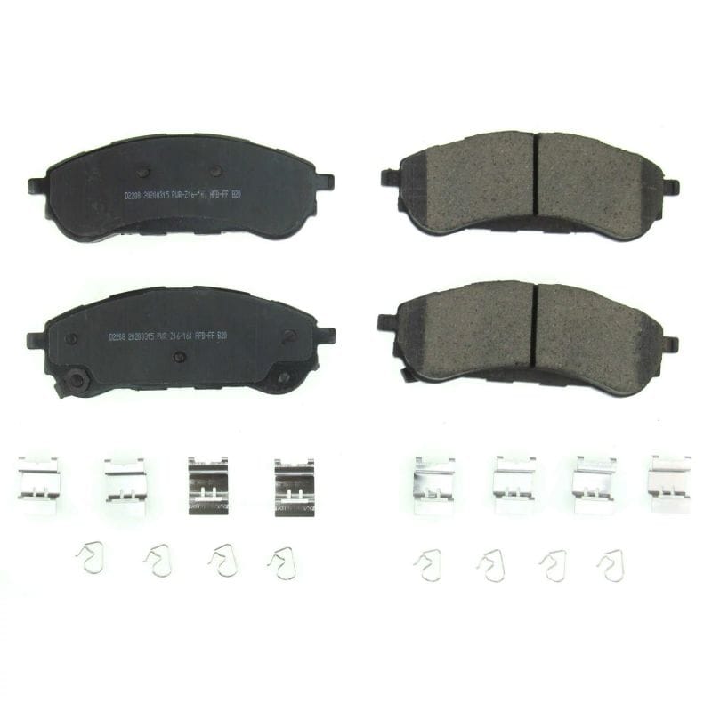 PowerStop — Power Stop 2019 Ford Ranger Rear Z17 Evolution Ceramic Brake Pads w/Hardware
Z17 Brake Pads