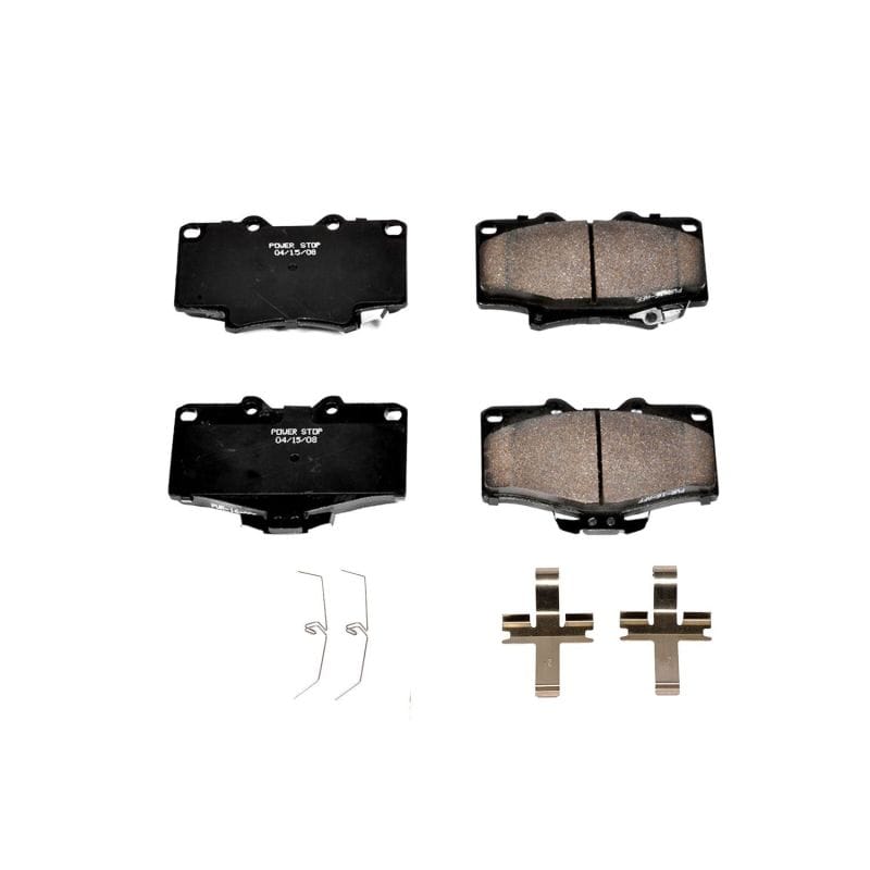 PowerStop — Power Stop 91-95 Toyota 4Runner Front Z17 Evolution Ceramic Brake Pads w/Hardware
Z17 Brake Pads