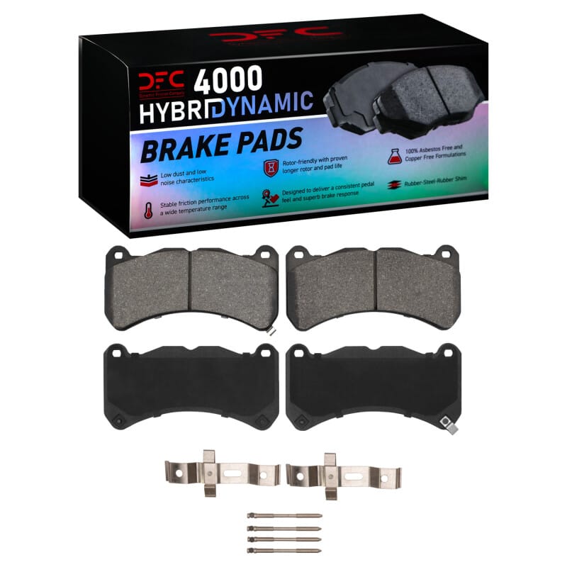 DFC — DFC 24-25 Subaru WRX Front 4000 HybriDynamic Brake Pads and Hardware Kit
DFC Brake Pad Set