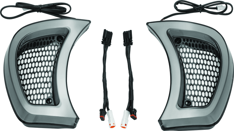 Kuryakyn — Kuryakyn Tracer Headlight Vent Accents Road Glide