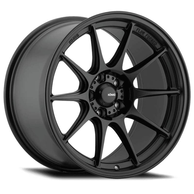 Konig — Konig Dekagram 18x8.5 5x108 ET43 Semi-Matte Black