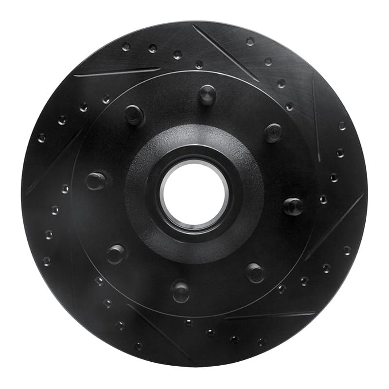 R1 Concepts — R1 71-95 Chevrolet C20 Pickup Front Right Drilled & Slotted Black Brake Rotor
R1 Brake Rotor Drill