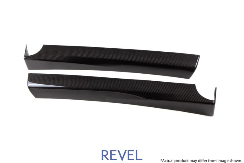 Revel — Revel GT Dry Carbon Door Trim (Front Left & Right) Tesla Model 3 - 2 Pieces