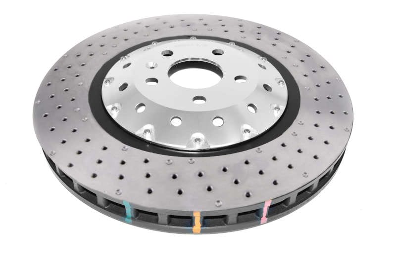 DBA — DBA 06-17 Audi RS3 8V Sedan 5000 Fully Assembled 2-Pc Clear Anodized Hat T3 Drilled/Dimpled Rotor
Brake Rotor