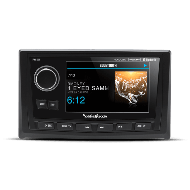 Rockford Fosgate UTV — Rockford Fosgate Punch Marine Full Function Wired 5in. TFT Display Head