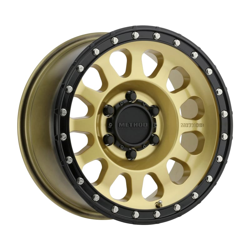Method Wheels — Method MR315 17x8.5 0mm Offset 6x135 87mm CB Gold/Black Street Loc Wheel