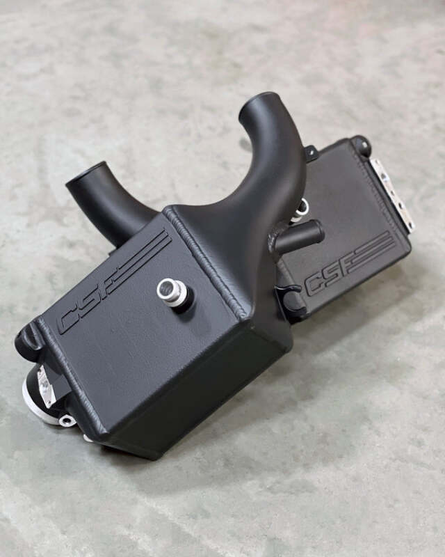 CSF — CSF 2014+ BMW X5M (F95) / X6M (F96) / XM (G09) Charge-Air-Cooler - Heat Dispersion Thermal Black