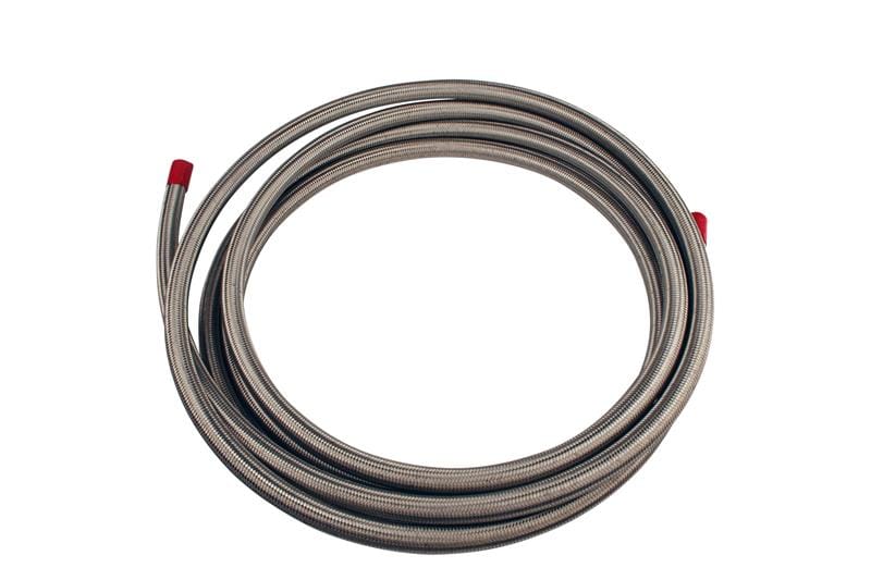 Aeromotive — Fuel Line, Rubber Stainless Braided