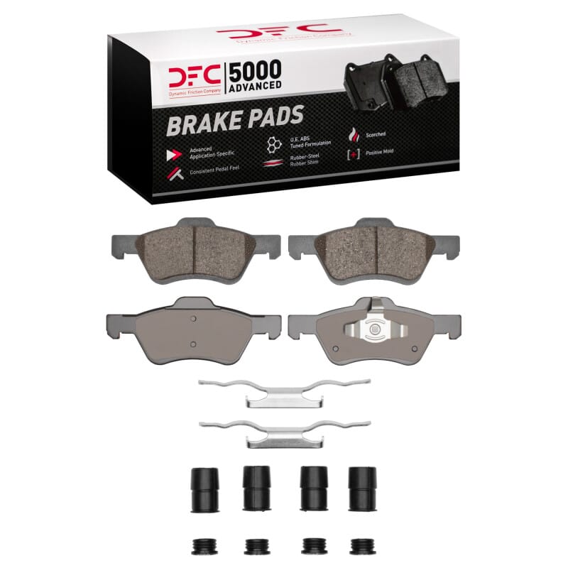 DFC — DFC 05-12 Ford Escape Front 5000 Advanced Ceramic Brake Pads and Hardware Kit
DFC Brake Pad Set
