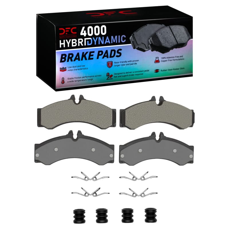 DFC — DFC 02-06 Dodge Sprinter 2500 Front/Rear 4000 HybriDynamic Brake Pads and Hardware Kit
DFC Brake Pad Set