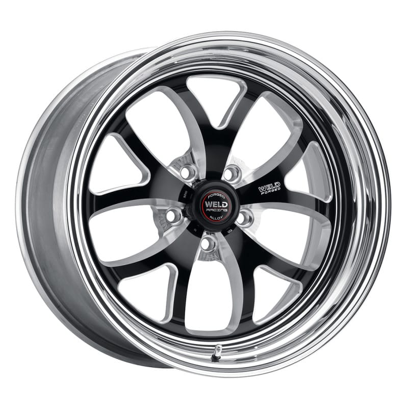 Weld — Weld S76 15x11 / 5x115 BP / 6.5in BS Black Wheel - Non-Beadlock