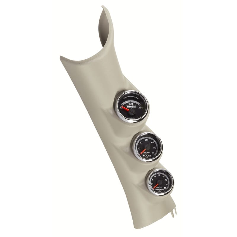 AutoMeter — Autometer 10-12 Dodge Ram Gen4 Factory Match Triple Pillar Gauge Kit