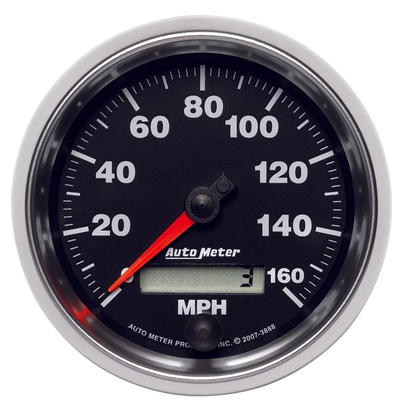 AutoMeter — Autometer GS 3-3/8 inch 160 MPH In Dash Speedometer Gauge
3-3/8" SPEEDO, 160 M