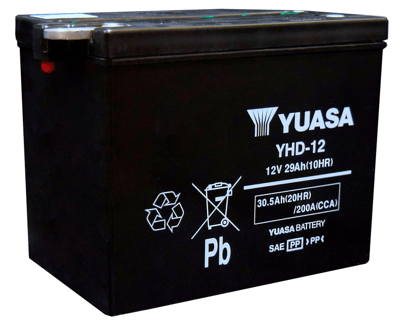 Yuasa Battery — Yuasa YHD-12 Yumicron CX 12-Volt Battery