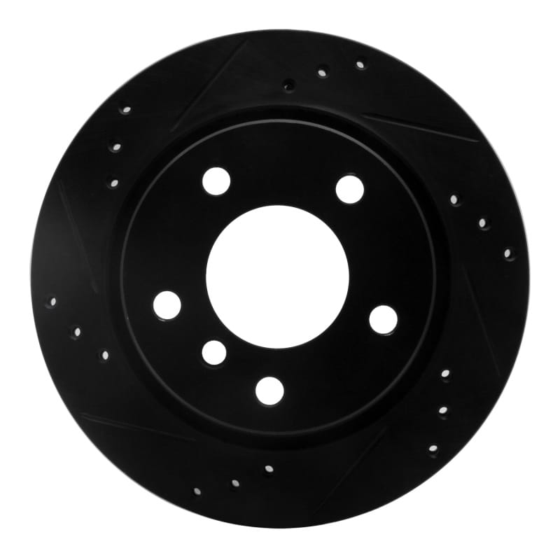 R1 Concepts — R1 96-05 BMW 323I Rear Left Drilled & Slotted Black Brake Rotor
R1 Brake Rotor Drill