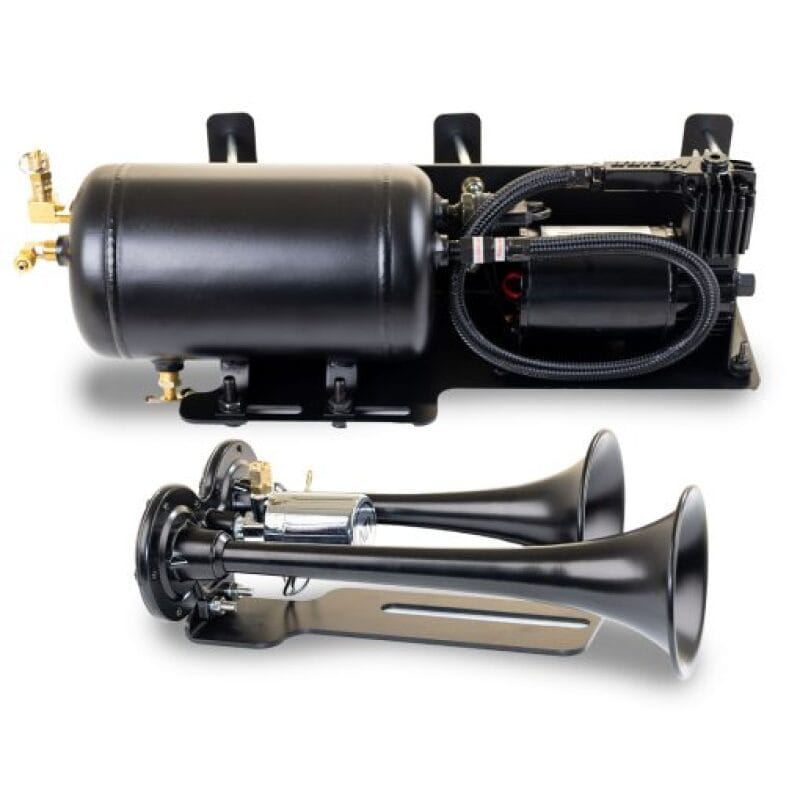 Kleinn Air Horns — Kleinn 07-18 Jeep Wrangler JK/ JKU Onboard Air System w/ Model 101 Horns
Horn Kit