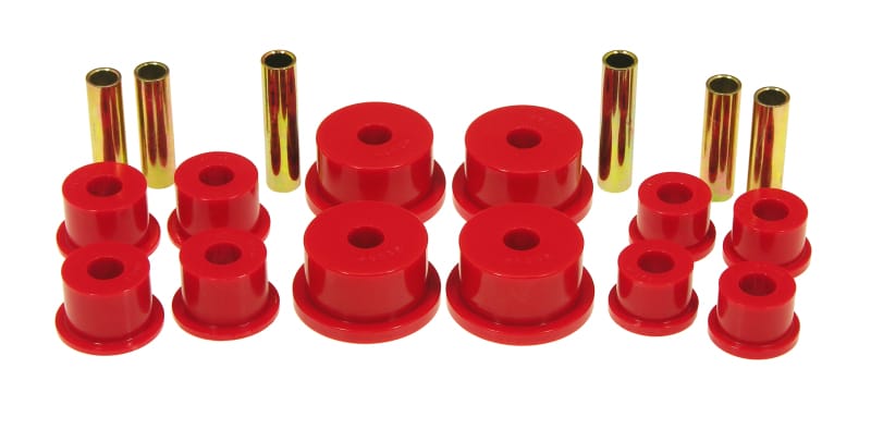 Prothane — Prothane 84-99 Jeep Cherokee / Commander Spring & Shackle Bushings - Red
SPRING/SHACKLE BUSH
