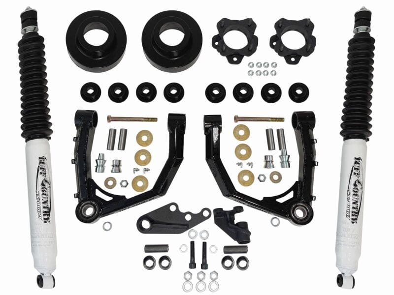 Tuff Country — Tuff Country 2022+ Toyota Tundra 3in Lift w/ Boxed Uniball Control Arms w/ Front Diff Drop & Shocks