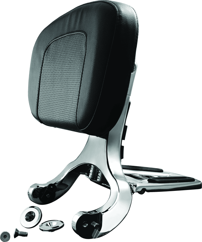 Kuryakyn — Multi-Purpose Driver and Passenger Backrest Chrome
