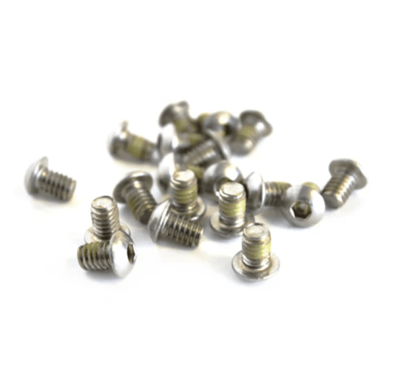 Big Gun — Big Gun 1/4x20 Base Plate Allen Screws (4 pk) - Button Head (Silver)