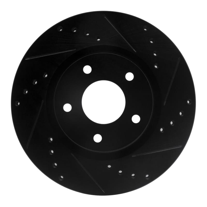 R1 Concepts — R1 13-25 Nissan Altima Front Right Drilled & Slotted Black Brake Rotor
R1 Brake Rotor Drill