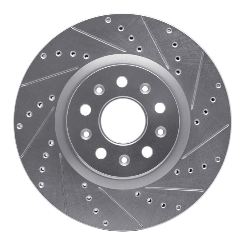 R1 Concepts — R1 14-25 Cadillac CT5 Front Right Drilled & Slotted Silver Brake Rotor
R1 Brake Rotor Drill