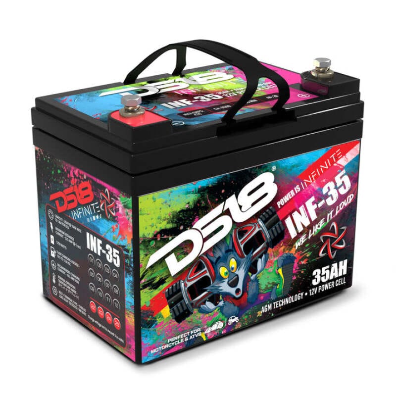 DS18 — DS18 1250 Watts 35 AH Infinite AGM Power Cell Battery