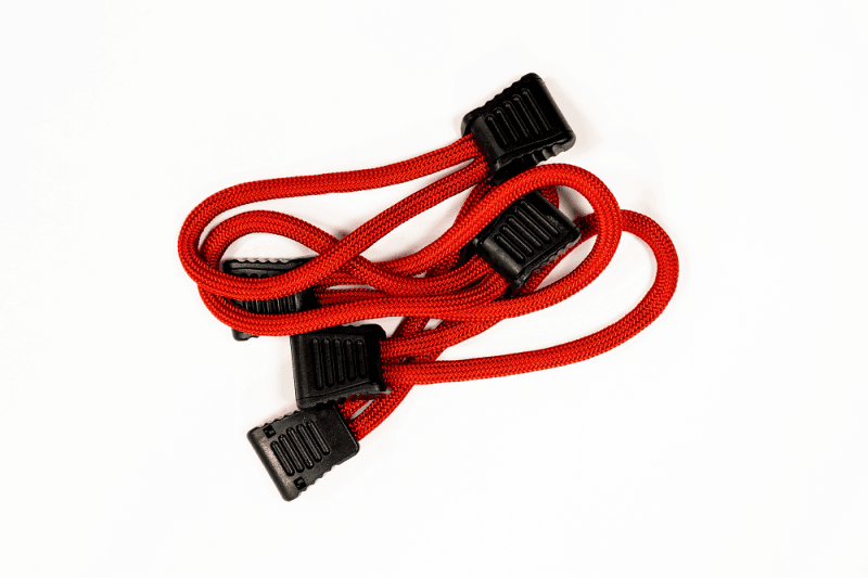 Fishbone Offroad — Fishbone Offroad Paracord Zipper Pulls 5 Pcs Red