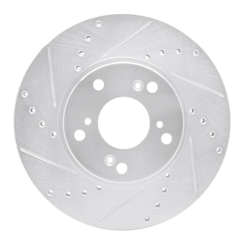 R1 Concepts — R1 98-22 Acura CSX Front Left Drilled & Slotted Silver Brake Rotor
R1 Brake Rotor Drill