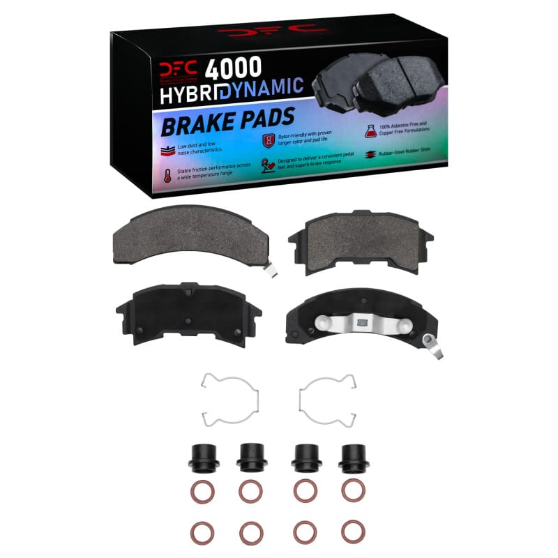 DFC — DFC 84-88 Pontiac 6000 Rear 4000 HybriDynamic Brake Pads and Hardware Kit
DFC Brake Pad Set