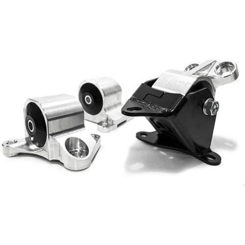 Innovative Mounts — Innovative 96-00 Civic B/D Series Black Aluminum Mounts 95A Bushings (2 Bolt)